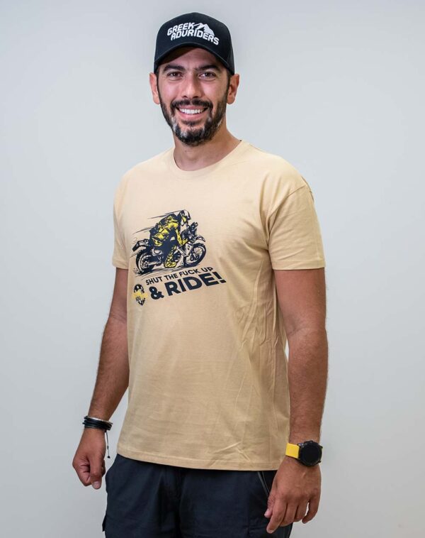 T-Shirt Shut the f*ck up & ride! - Image 3