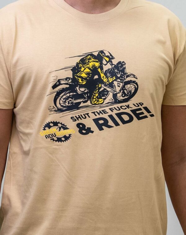 T-Shirt Shut the f*ck up & ride! - Image 4