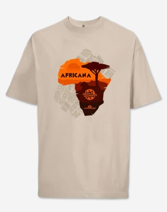 T-Shirt Oversized Africana