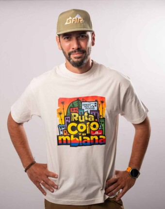 T-Shirt Oversized Colombiana
