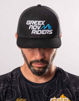 Jockey Hat 3D Logo Black